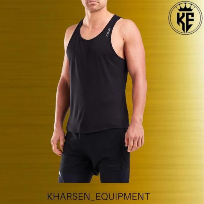 2XU XVENT G2 SINGLET BLACK SILVER