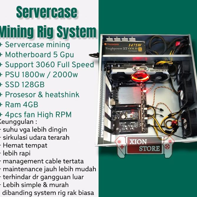 Motherboard mining BTC-x79 5 X vga RTX 3060 Eth RTX3060 Rig 5 Pcie x16