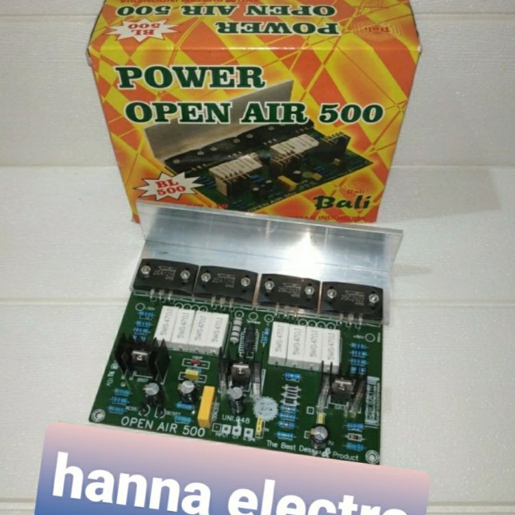 New arrival kit power amplifier 500 watt mono open air m Terbaru ✌.