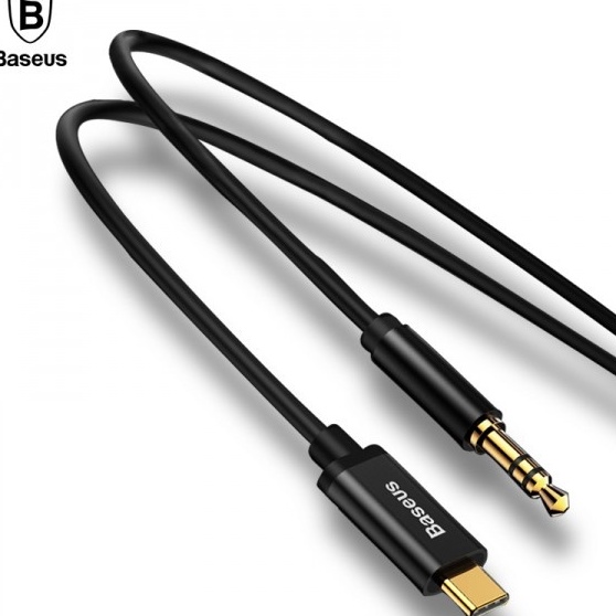 유Tst Baseus Original M01 Yiven Type C Male to 3.5MM Male Kabel Jack Audio Converter Cable Tipe C Ori