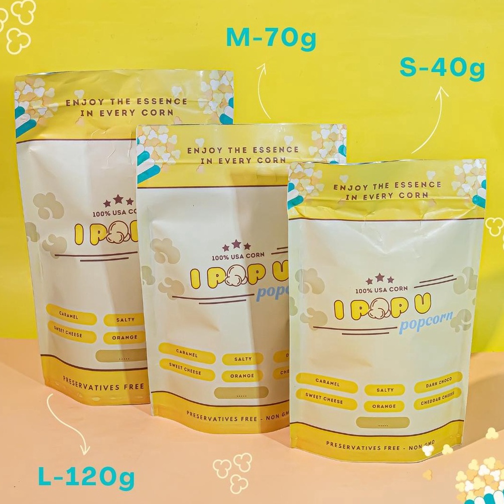 

Terbaru.. Popcorn Bioskop 120gr Popcorn CGV / I POP U Premium Popcorn 120g cemilan keluarga / cemilan anak popcorn TANPA PENGAWET / Makanan ringan anak dan keluarga 56
