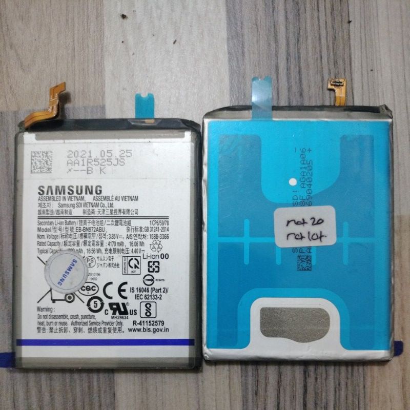 BATRE/BATRAI SAMSUNG NOT10+PLUS/EB BN972ABU/NOT 10+/NOT 10 PLUS/NOT 10PLUS