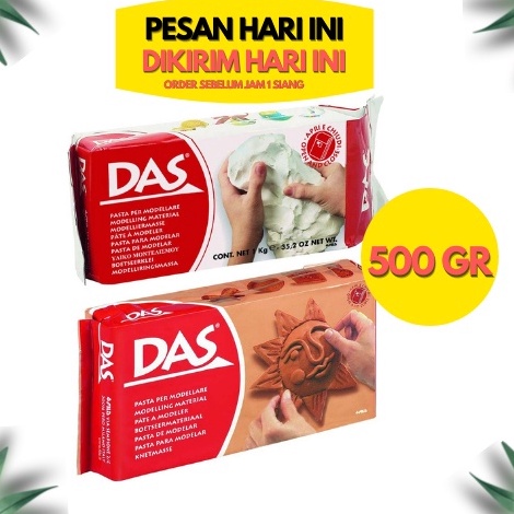 ➲ACR CLAY DAS MODELLING CLAY / CLAY DAS 500GR ✳ ➦