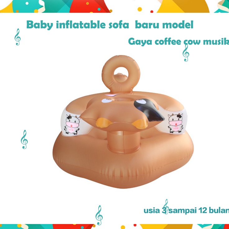 ★★ HvF HUAYI MALL 100% jkt ready sofa bayi / kursi bayi pompa untuk belajar duduk, makan, main dan m