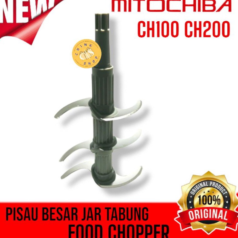 Serba Murah PISAU SUSUN 3 SET JAR TABUNG BESAR MITOCHIBA CHOPPER CH200 CH 200 ORI u Special Edition 