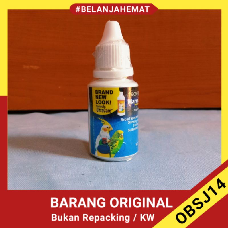 marvel aid burung 25 ml obat burung sakit