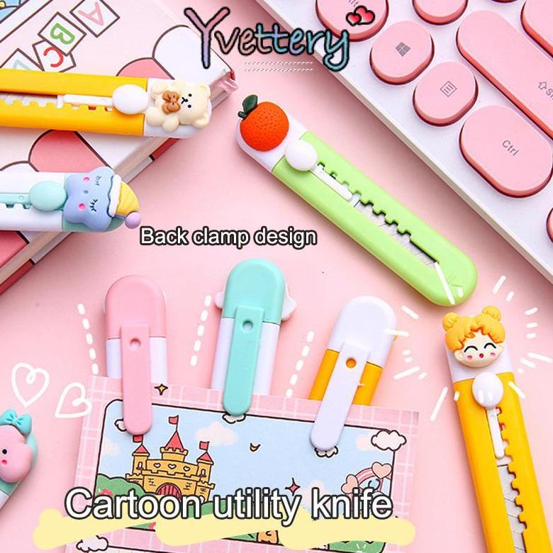 

Terbaik Cod Pisau Mini Cutter Karakter Lucu Pemotong Kertas Sebaguna / Pisau Cutter Mini Lucu/ Mini Cutter Pemotong Kertas Mini Portable-Yy