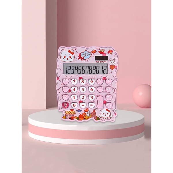 

Kalkulator Mini Cartoon Hello Kitty Solar Battery ORIGINAL