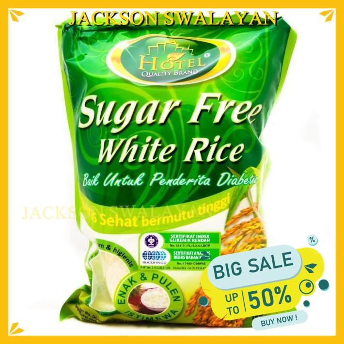 

BERAS HOTEL SUGAR FREE 2KG - COCOK UNTUK PENDERITA DIABETES KUALITAS PRODUK TERBAIK