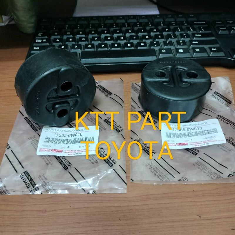 KARET GANTUNGAN KNALPOT TOYOTA DYNA 125HT DUTRO 130HT ORIGINAL TYT
