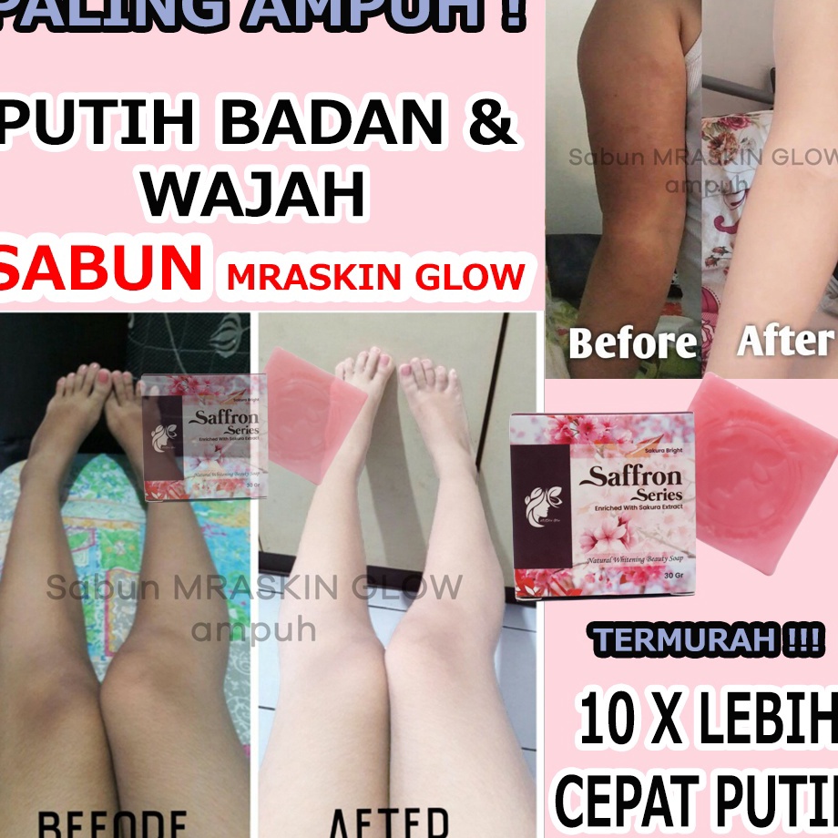 FHHY5579 Realpct [TERAMPUH] SABUN PEMUTIH BADAN WAJAH AMPUH | SABUN SAFFRON PEMUTIH WAJAH AMPUH | KU