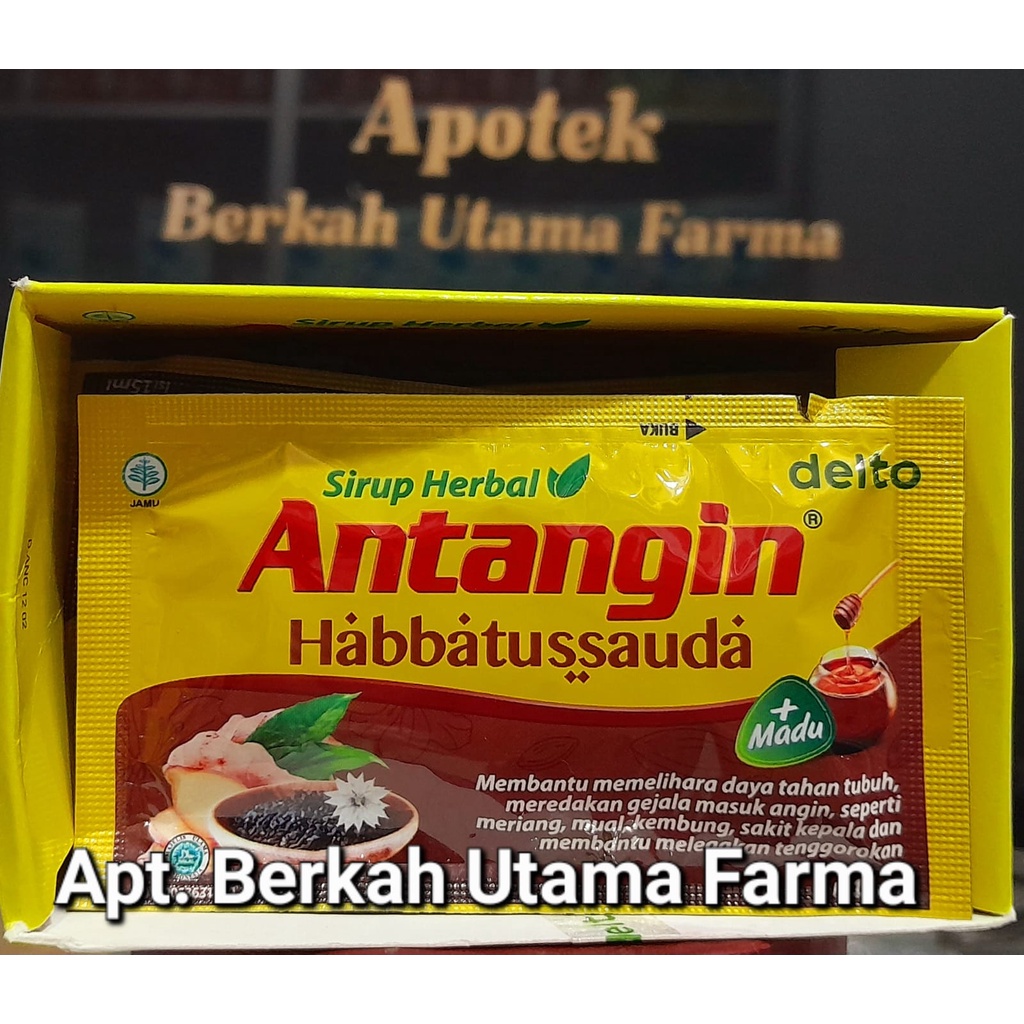Antangin cair Habbatussauda Sachet