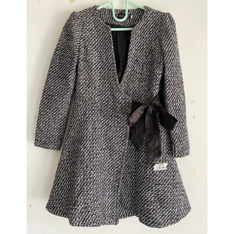 hgwk -50 coat wool wanita/tweed/tweed wool/blazer wool/blazer tweed/coat winter/jaket winter SYP