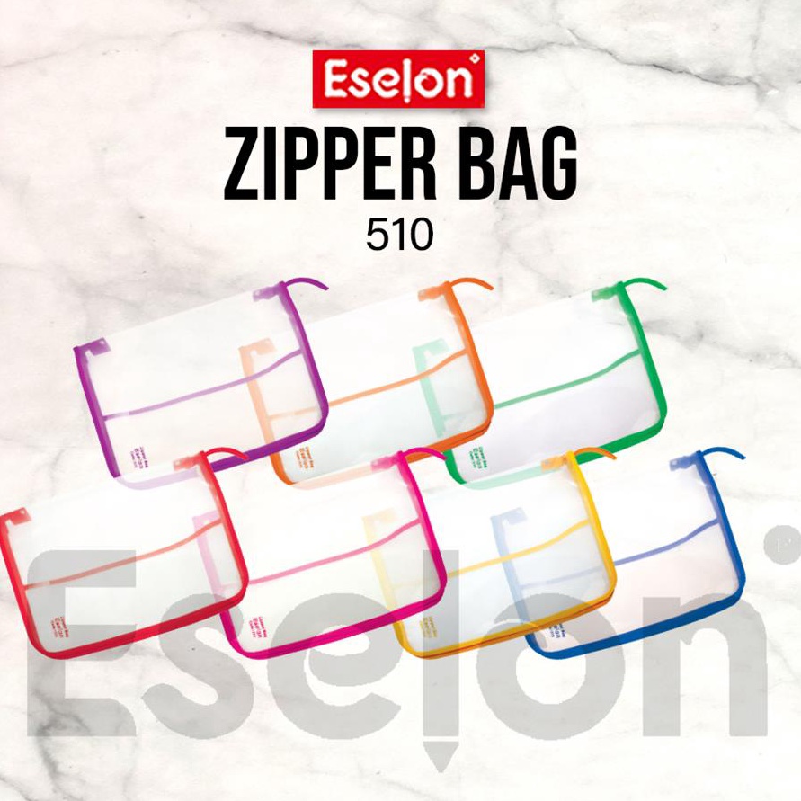 

♪ XIV 4294 Map Zipper Resleting Folio Jaring 510 ESELON Terbaru ﾐ