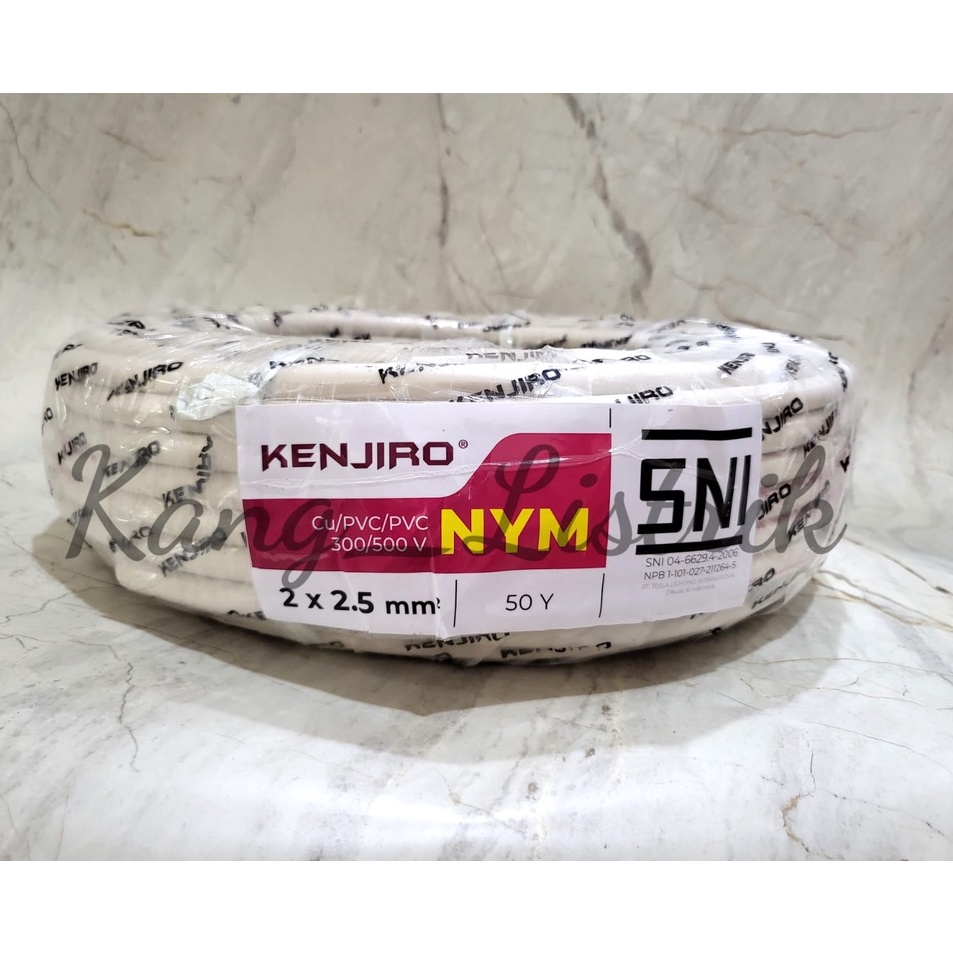 Serba Murah Kabel NYM Kenjiro 2x2,5mm SNI / Kabel SNI NYM 2x2,5mm Ready