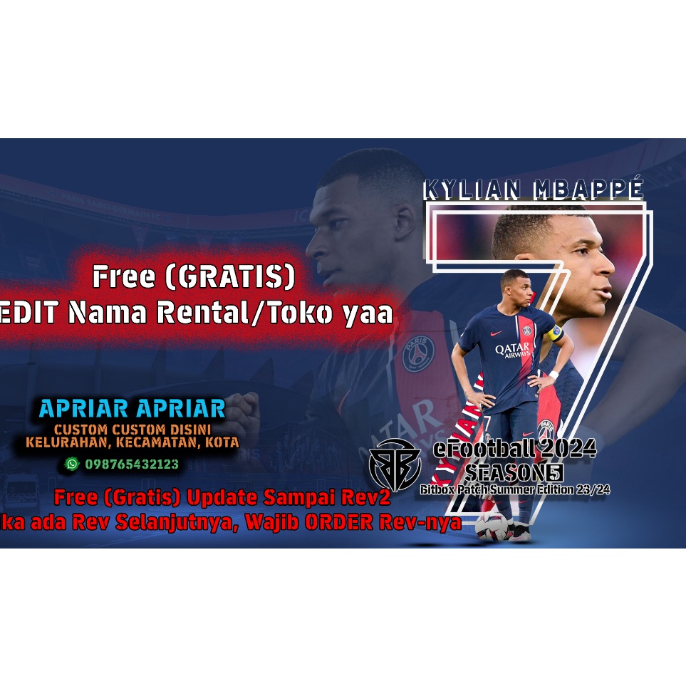 - PES 2024 PS3™| Bitbox j Kemasan Baru Diskon.