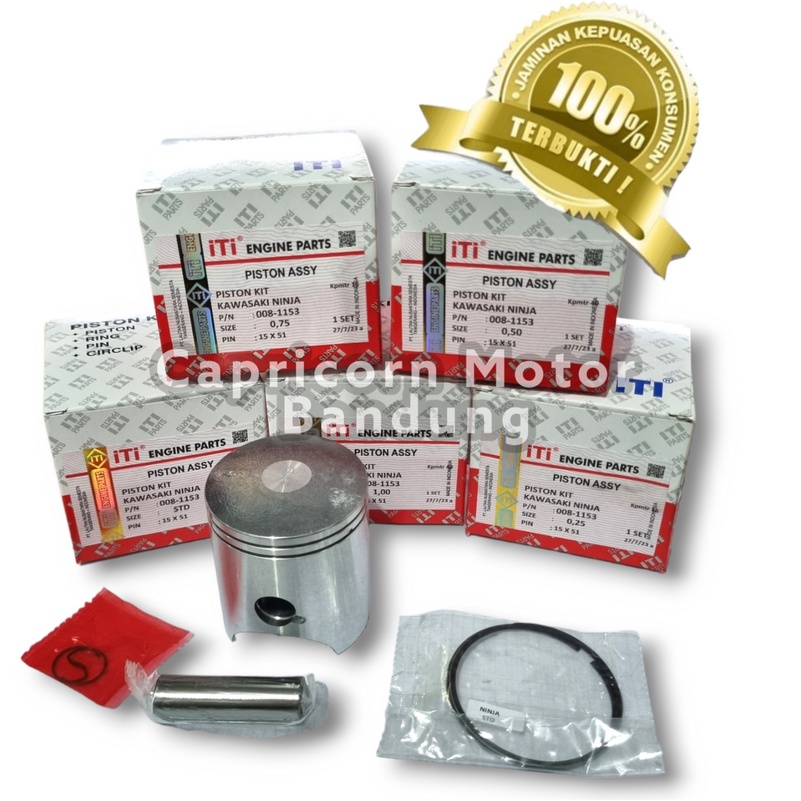 Piston Kit NINJA R 2T 2 TAK ITI oversize STD 25 50 75 100