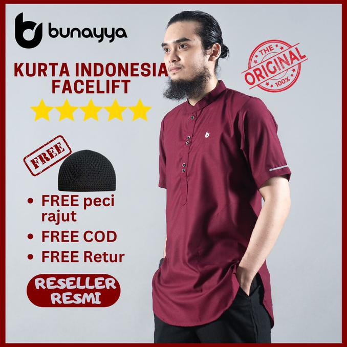 Kurta | Koko Pakistan | Baju Muslim Pria Dewasa | Kurta Bunayya | Koko