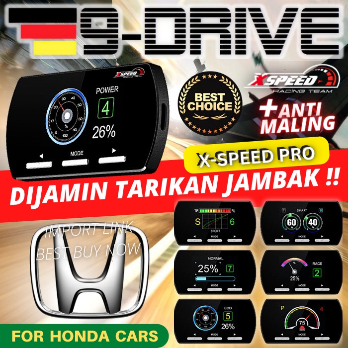9 drive throttle controller New CRV HRV WRV City Jazz Brio BRV Mobilio