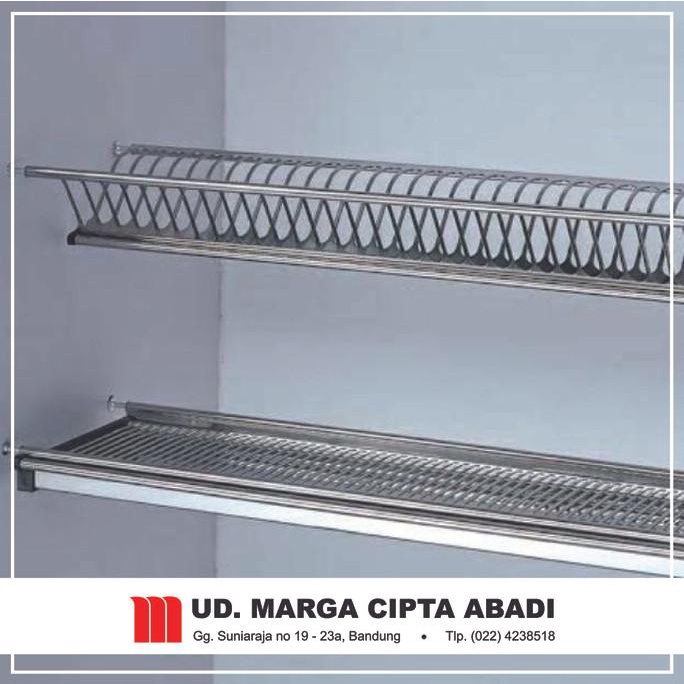 Rak Piring Taco / Rak Piring Stainless HW-010SS