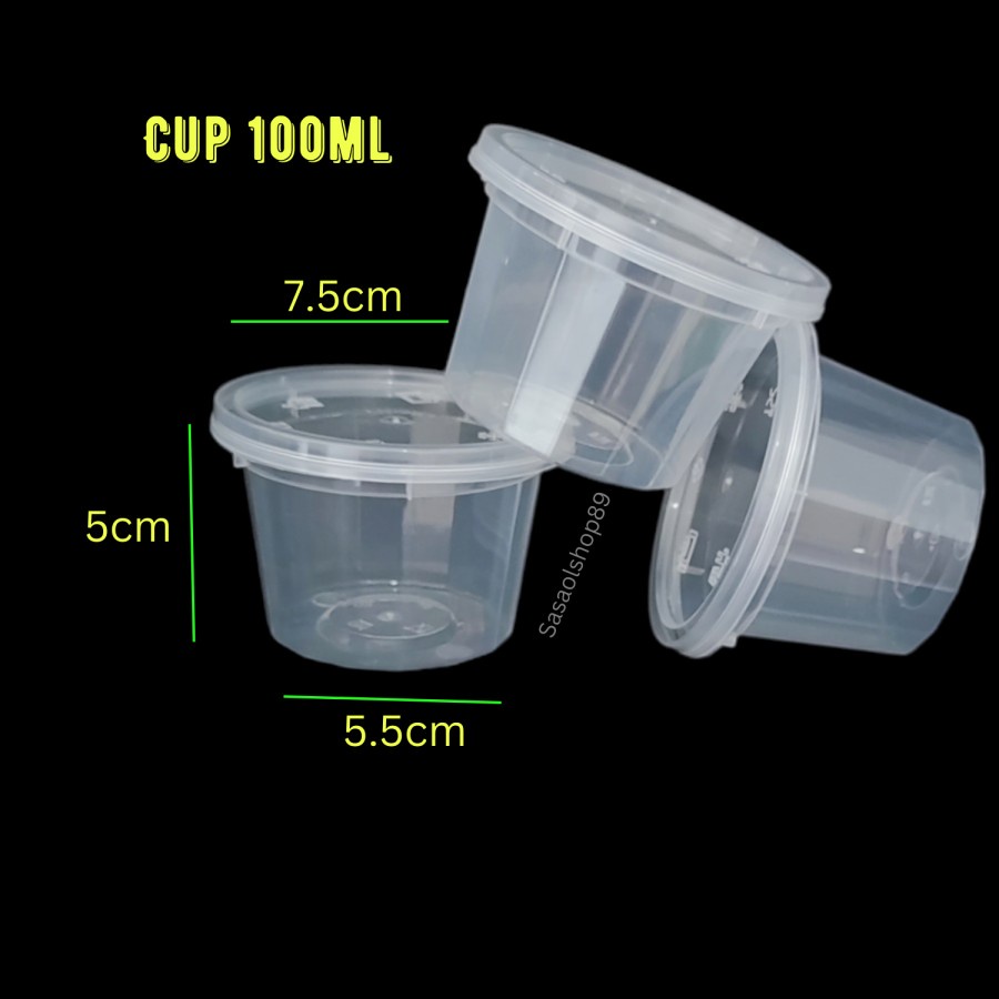 thinwall DM 100ml cup puding
