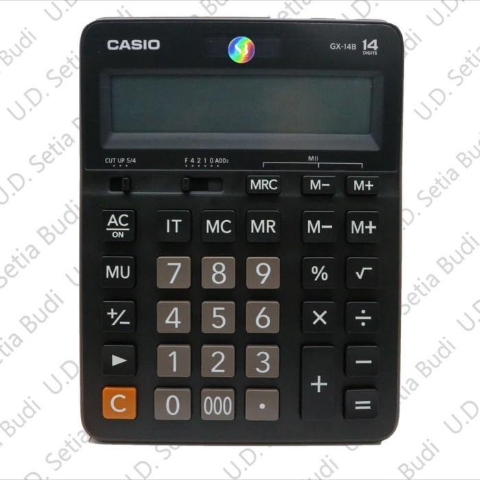 

Kalkulator Desktop Casio Gx-14B Asli Dan Bergaransi