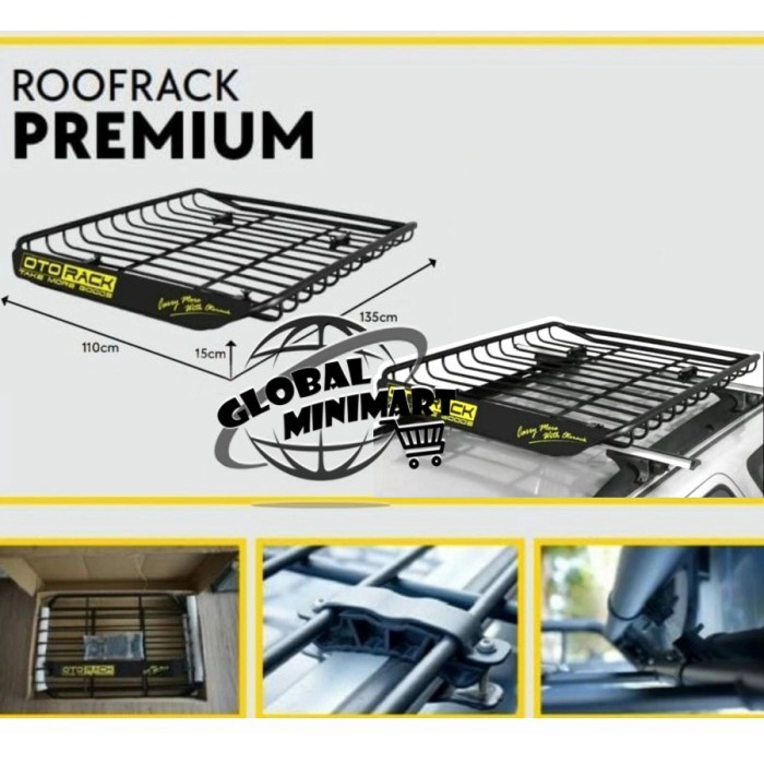 Rack Bagasi Atas / Roofrack Premium Otorack Universal Gm