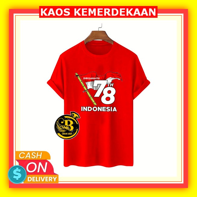 Kaos Baju Polo 17 Agustus 2023 Dirgahayu Hut Ri 78 Indonesia Fullprint Sublime 01 Premium Terlaris (Ahs) Promo Kaos Merah 17 Agustus Merdeka 78 Tahun Dewasa Pria/Wanita Size M L Xl Xxl Baju Oblong Dewasa Baju Gambar / Sablon Digital/Kaos Pria /Kaos Pria/K