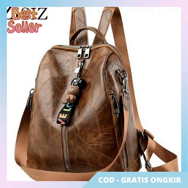 Tda Terbaru 2024 New Stylish Backpack Jalan 2023 Multifungsi Remaja Rangsel Anti Air Model Chibao Re
