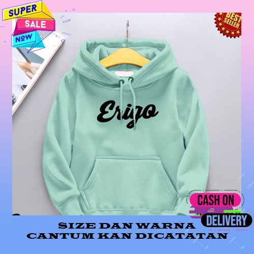 Hoodie Sweater Switer Anak Perempuan Cewek Cowok Motif Anime Keren Jaket Ukuran Bayi Balita Remaja U