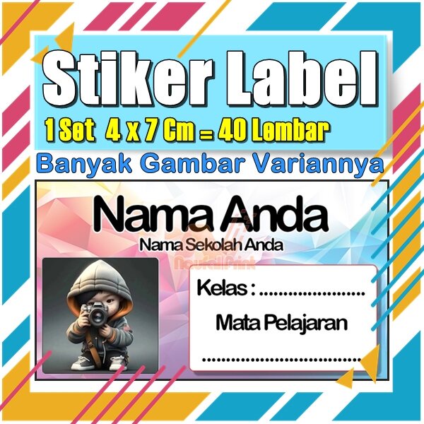 

Stiker Label Nama Buku Pelajaran Anak Karakter Hewan Lucu Cute Murah Sticker Kecil Banyak 20 Lembar Anime Vol-102