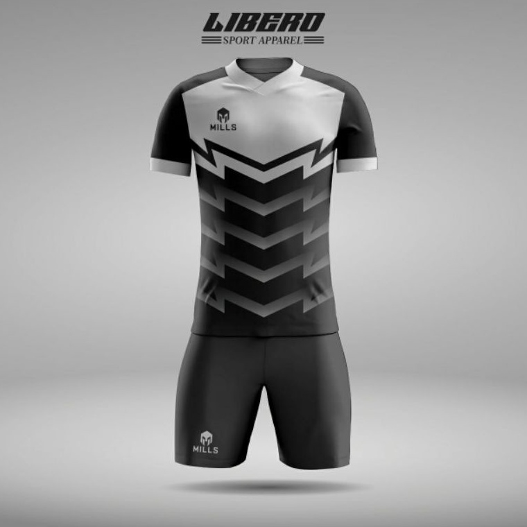 STOK TERBATAS Jersey Futsal Dewasa 1 Set Baju + Celana Baju Olahraga Kaos Futsal Baju Bola Pria