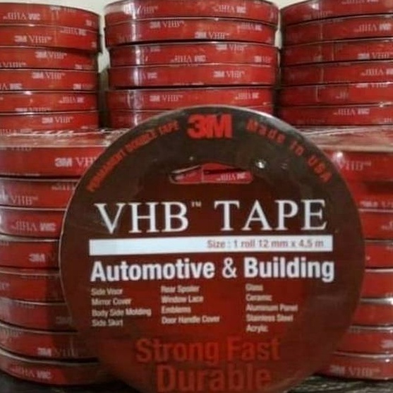 

HFNG0816 Diskon !! Original 3M Double Tape VHB 12mm Super Kuat Super Lengket Tahan Lama