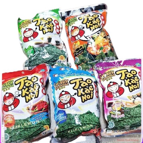 

Ready stock Tao Kae Noi Crispy Seaweed Snack Rumput Laut 32 Gr 62