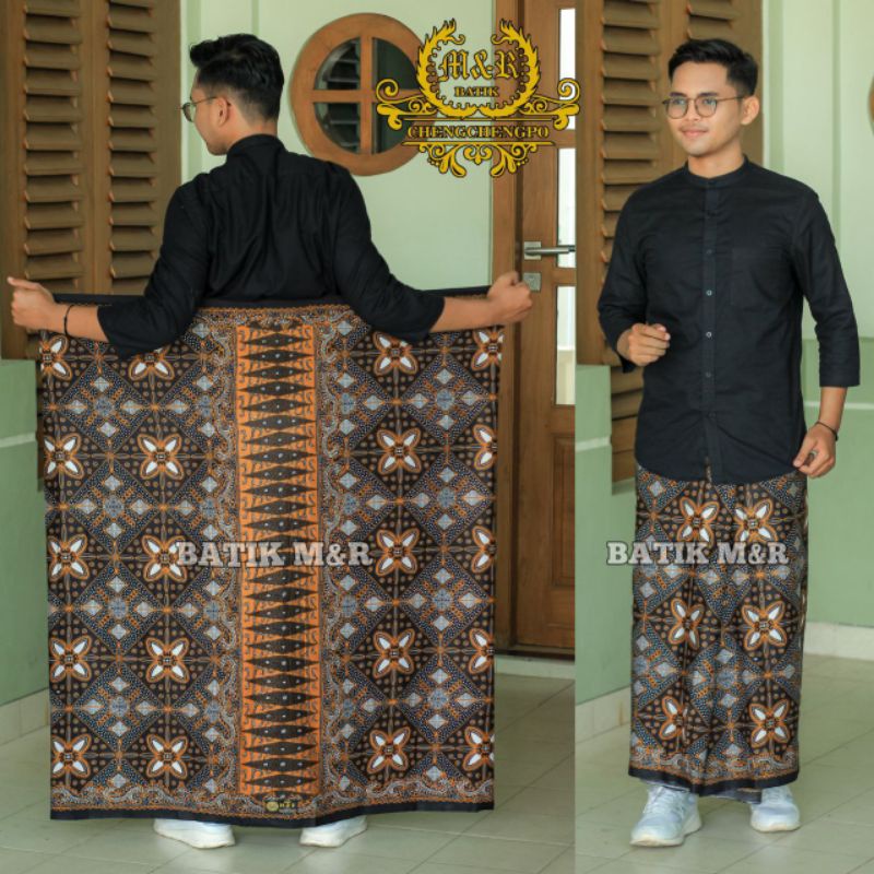 SARUNG NU / SARUNG MOTIF GURDO GUNUNGAN WAYANG BATIK FASHION MUSLIM