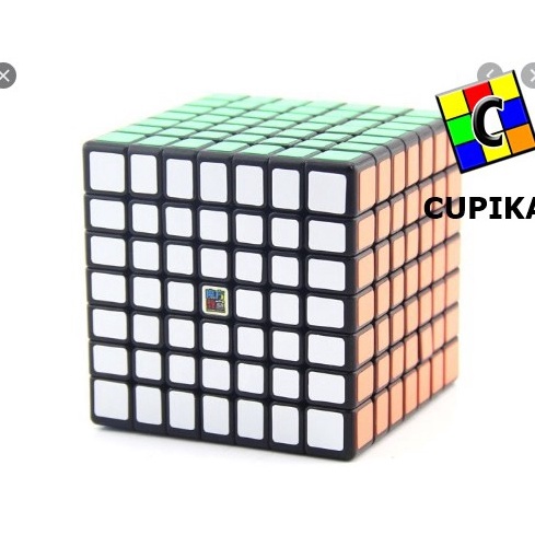 ➜ Rubik 7x7 Mofang MF 7 MF7 moyu Meilong 7x7x7 Speed Blackbase ✣ R ▼