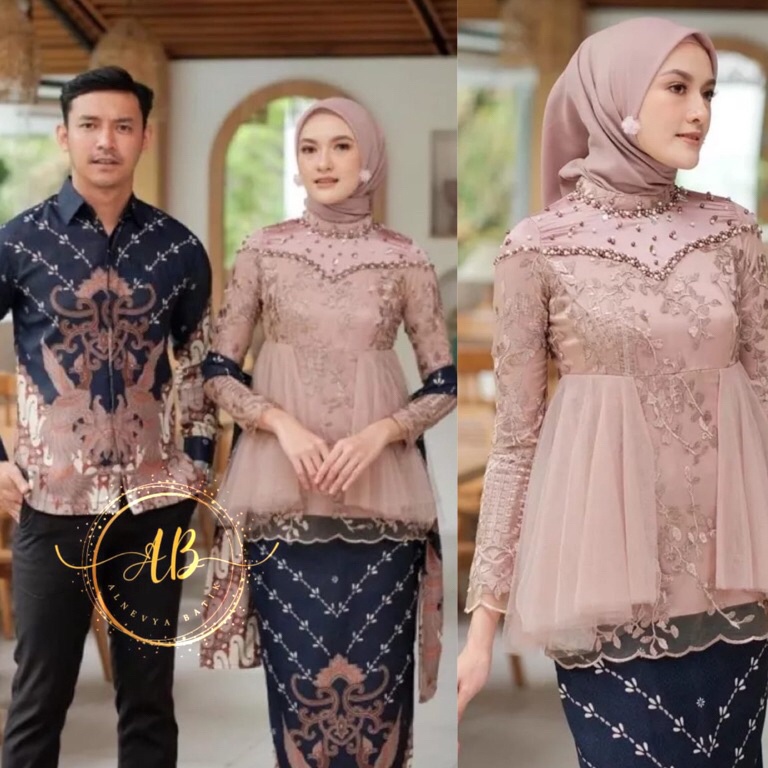 Model Baru Kebaya Couple Modern Couple Kebaya Ameera series Kebaya Wisuda Kebaya Lamaran Kebaya Tuna