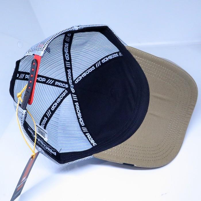 Topi Pria Original Proshop Trucker Hat Tan Grey