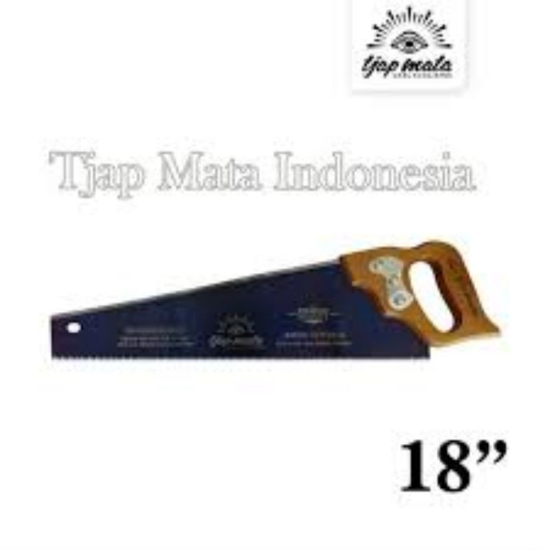 GERGAJI KAYU 18" TJAP MATA