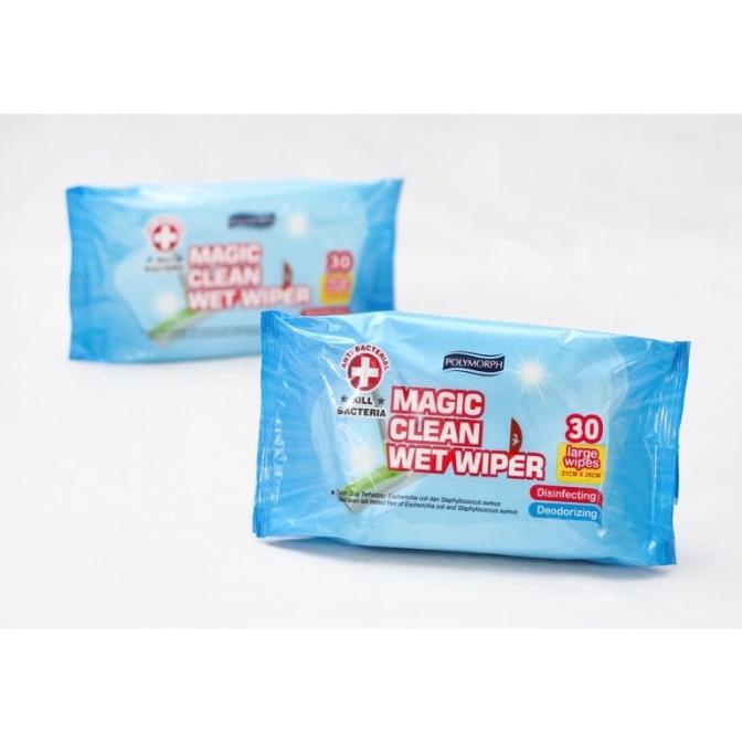 Laris Special NewPolymorph Magic Clean Wet Wiper 30S (21X28)