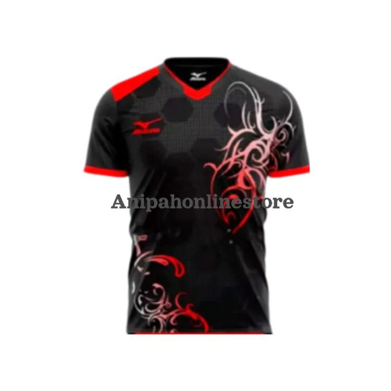 id6n1Mb kaos voli mizuno/ baju voli wanita, baju voli pria
