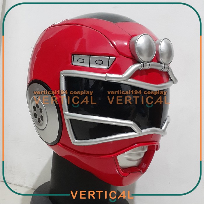 Ready Helmet Power Rangers Turbo Gekisou Sentai Carranger Helm Cosplay