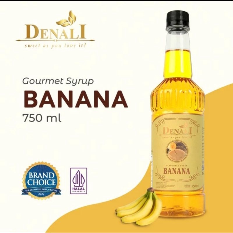 

Denali banana syrup