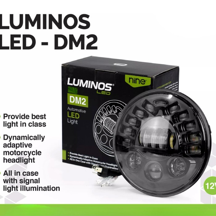 Led Daymaker Luminos 5.75Inch Daymaker Custom Harley 7Inch 70 Watt