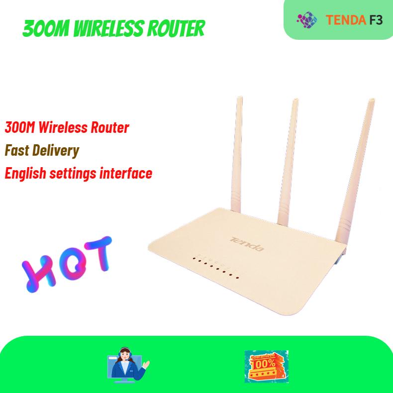 Terbaik Router Bekas Tenda F3 V6 (English Firmware Version) Update 2023