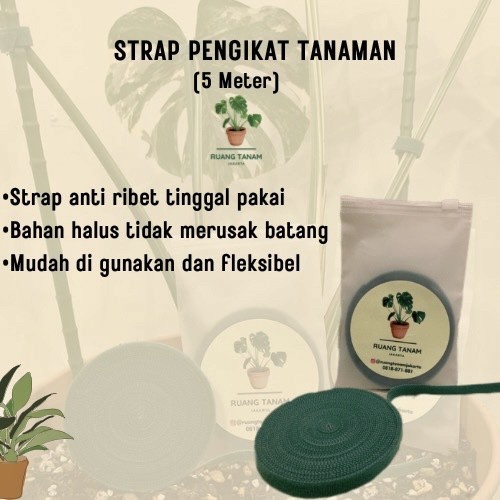 

Terlaris Strap Pengikat Tanaman 5 Meter