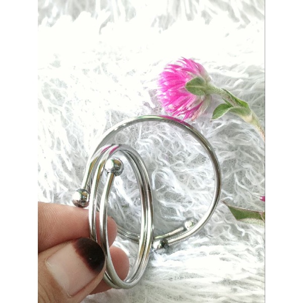 GELANG BAYI MONEL LILIT UK 12 / GELANG BAYI DOBLE/ GELANG MONEL BAYI MURAH