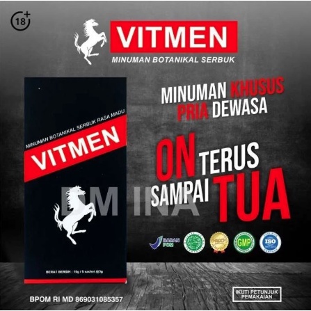VITMEN Suplemen Vitalitas – Herbal Premium untuk Pria Dewasa