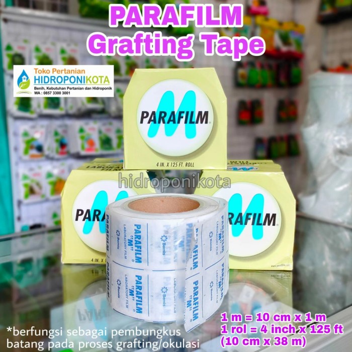 

BRG BARU Parafilm grafting tape 1 Roll, 4inch x 125 ft (10cm x 38m)