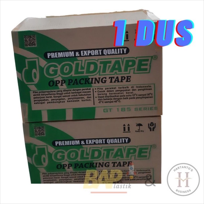 

MURAH 1 Dus Lakban GOLDTAPE 2 inch 90 yard